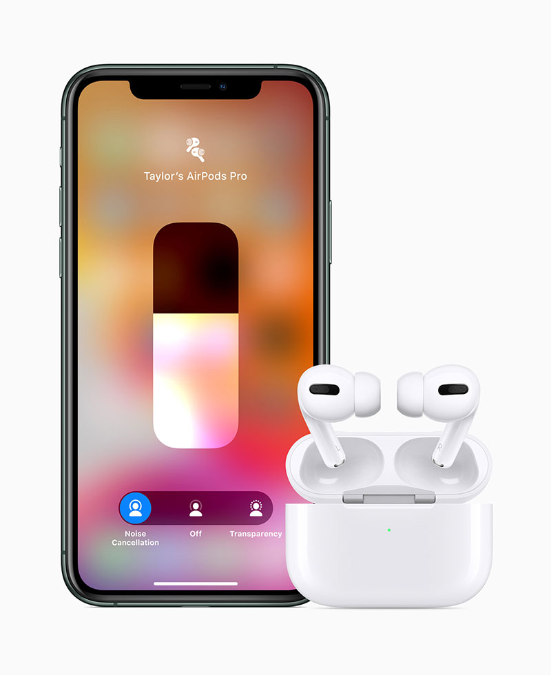 アップル、ノイズキャンセル搭載の「AirPods Pro」を発表