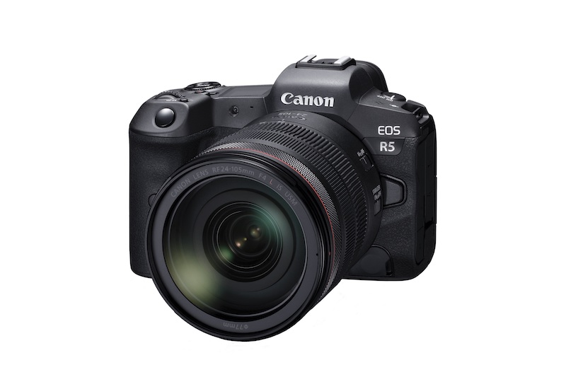キヤノン、次世代フルサイズミラーレスカメラ「EOS R5」を開発発表